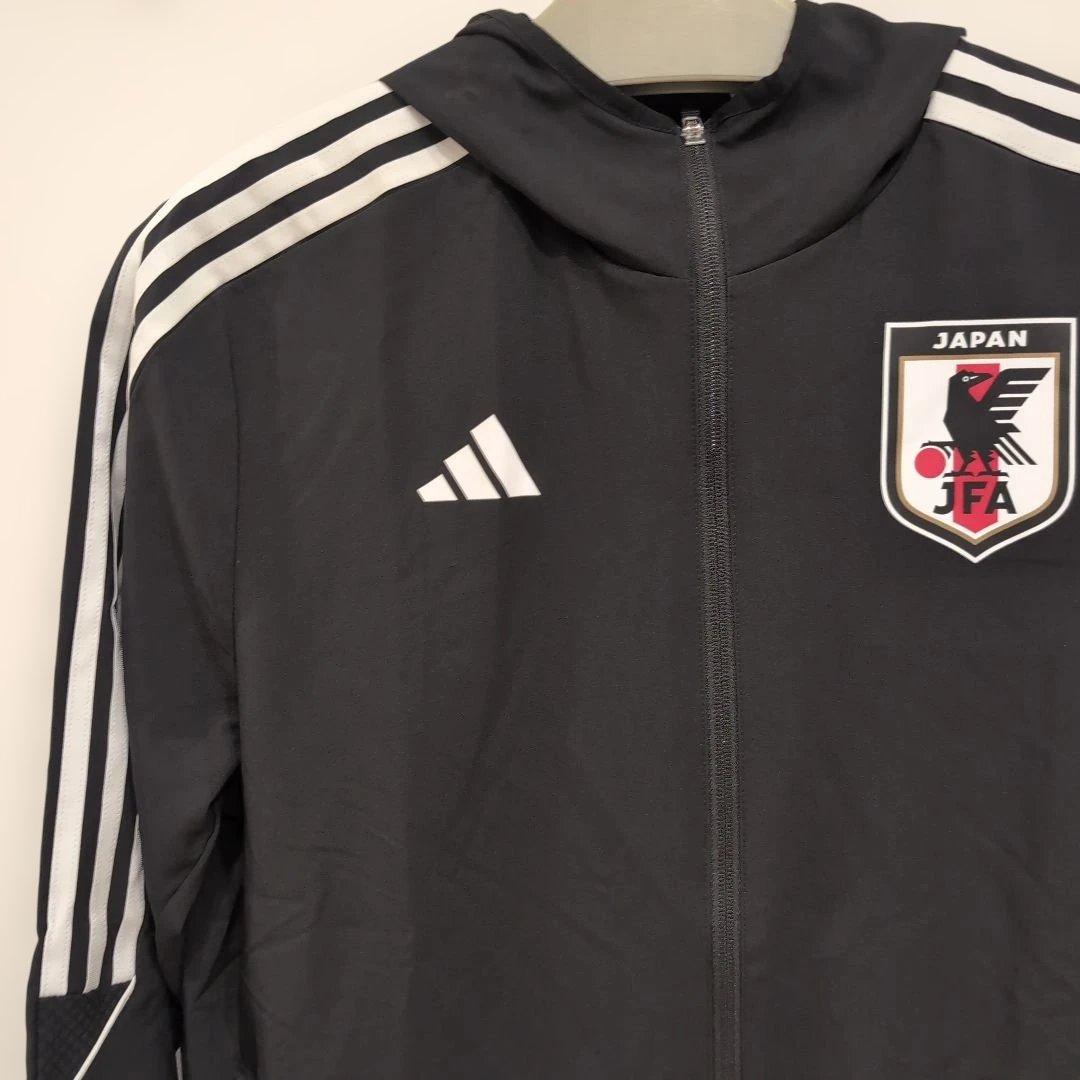 adidas 日本 サッカー ウィンドブレーカー 黒　Мサイズ　サッカー日本代表