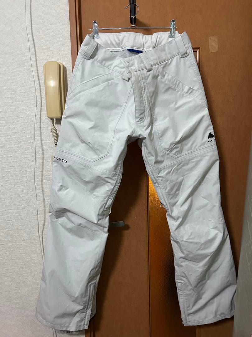 バートン　BURTON BALLAST GORE-TEX PANTS White