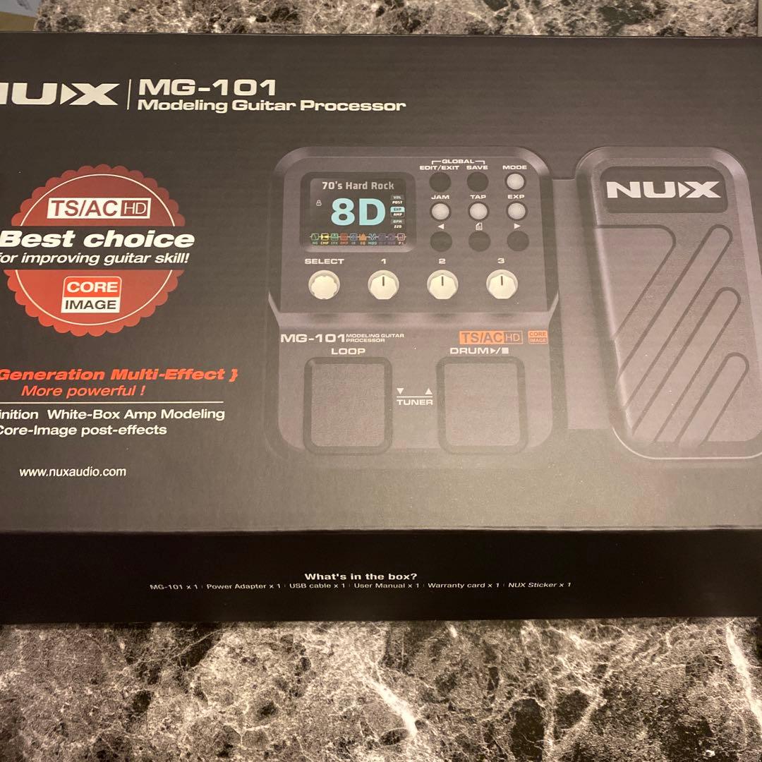 NUX MG-101【新品購入して通電確認のみ】