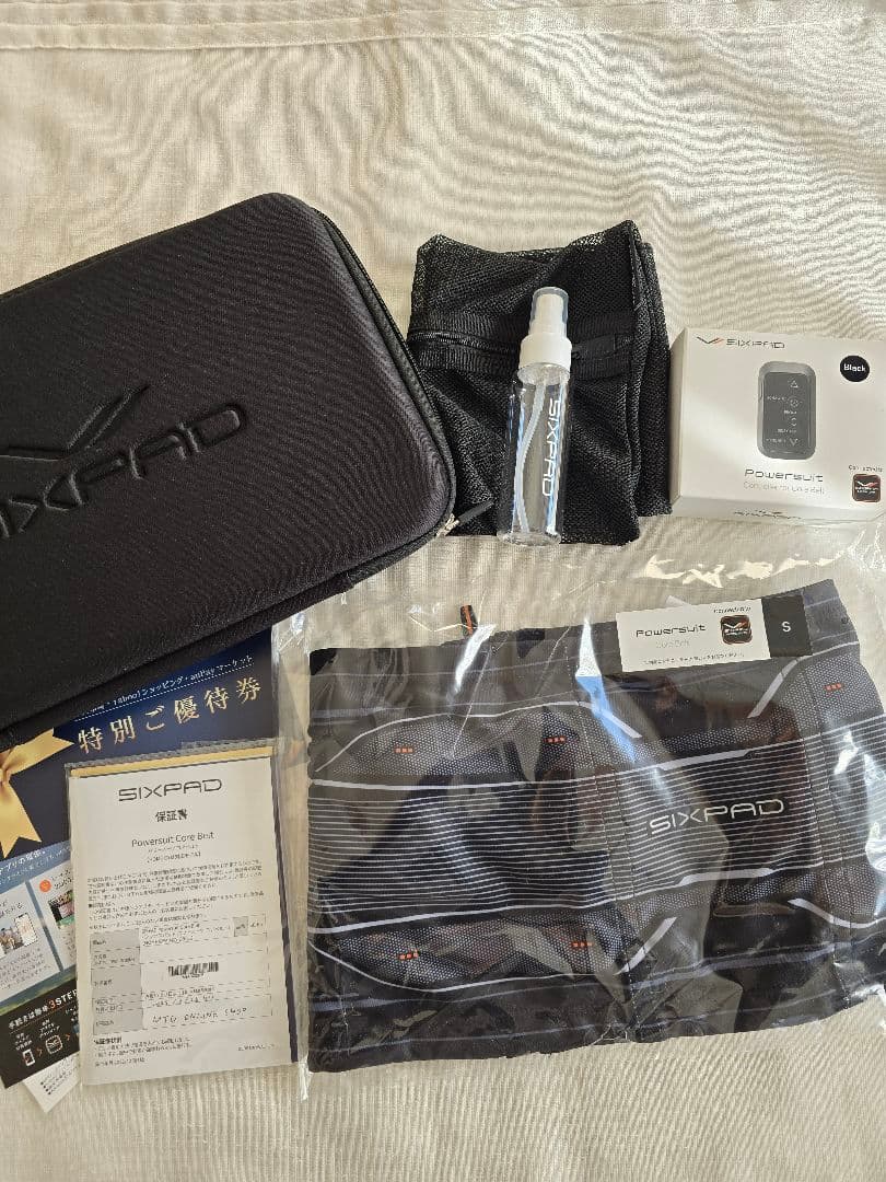 【美品】SIXPAD Powersuit Core Belt 　Sサイズ