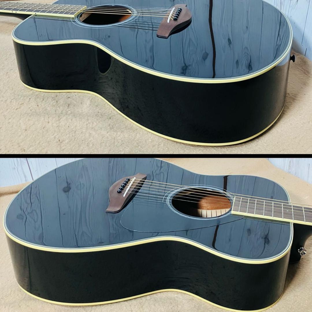 【美品】YAMAHA アコースティックギター FS820 ブラック ケース付き