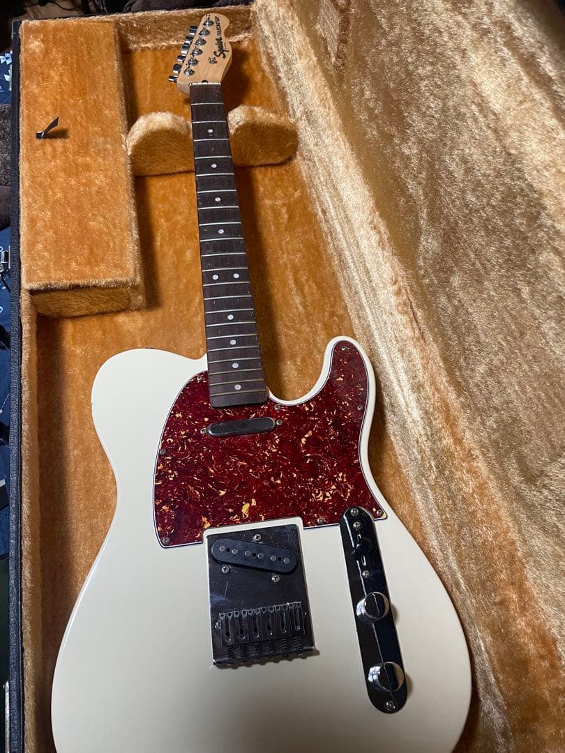 スクワイヤー　テレキャスター　エレキギター　ハードケース付