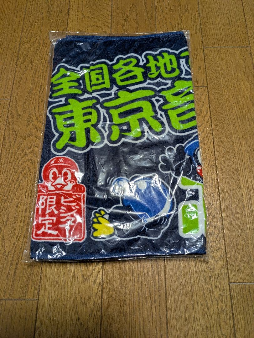 東京ヤクルトスワローズ フェイスタオル(コラボ・限定品) [新品・未使用]
