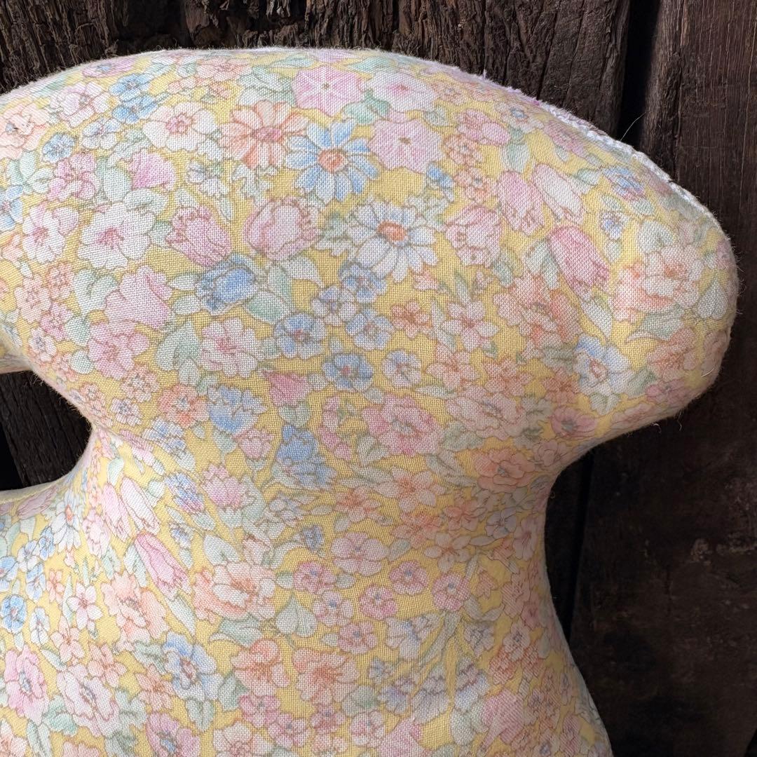 【USA vintage】パッチワーク ピロー ぬいぐるみ フィードサック