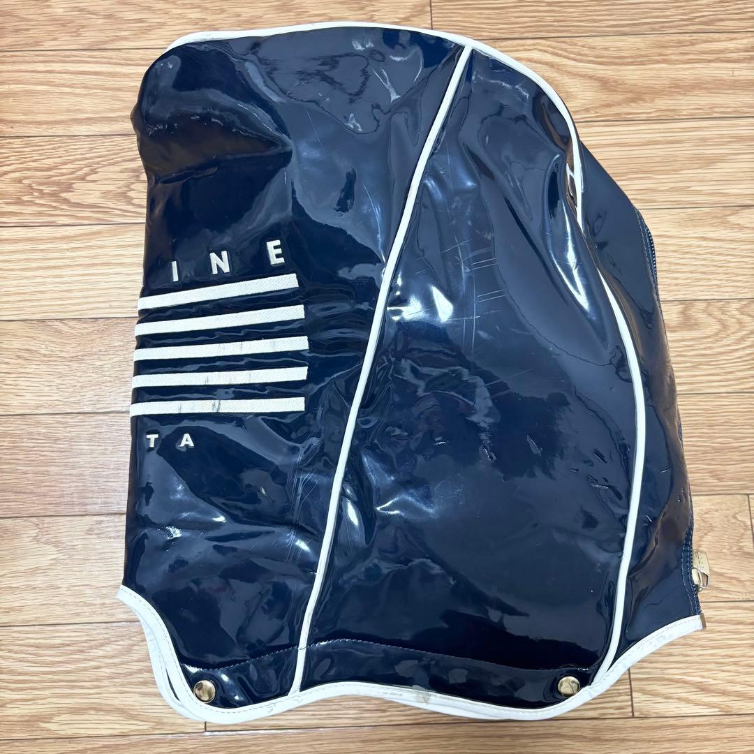 ムータキャディバッグ　エナメル素材mutaスタンド型