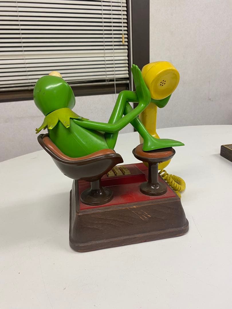 アメリカ製　カーミット電話機　ビンテージ　アンティーク