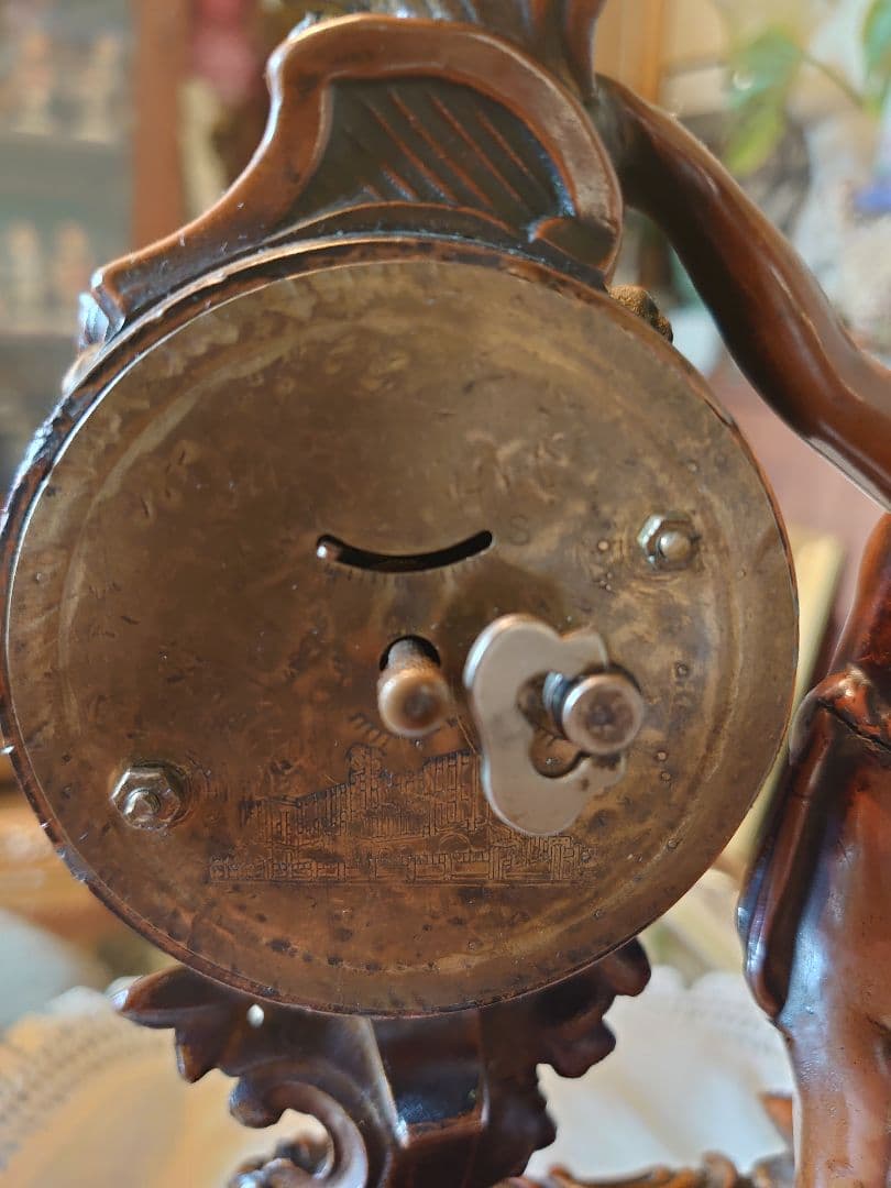 アンティーク 精工舎 天使 置き時計(稼働品)