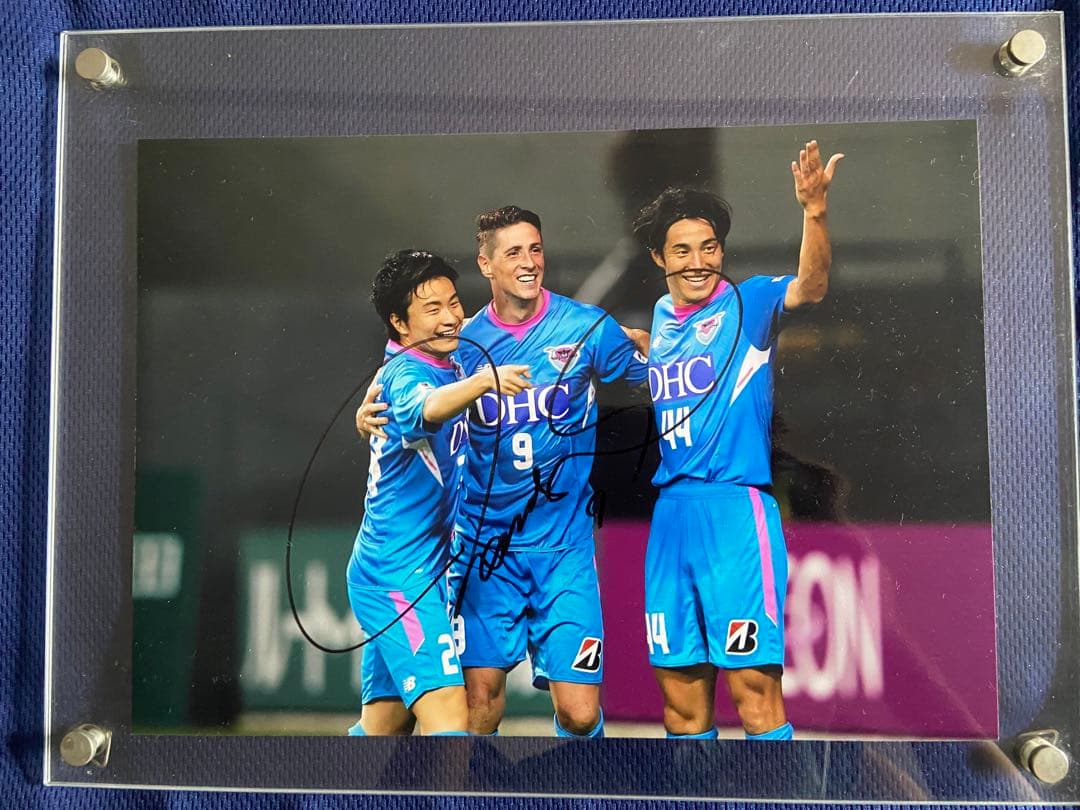 サガン鳥栖　トーレス　直筆サイン入り