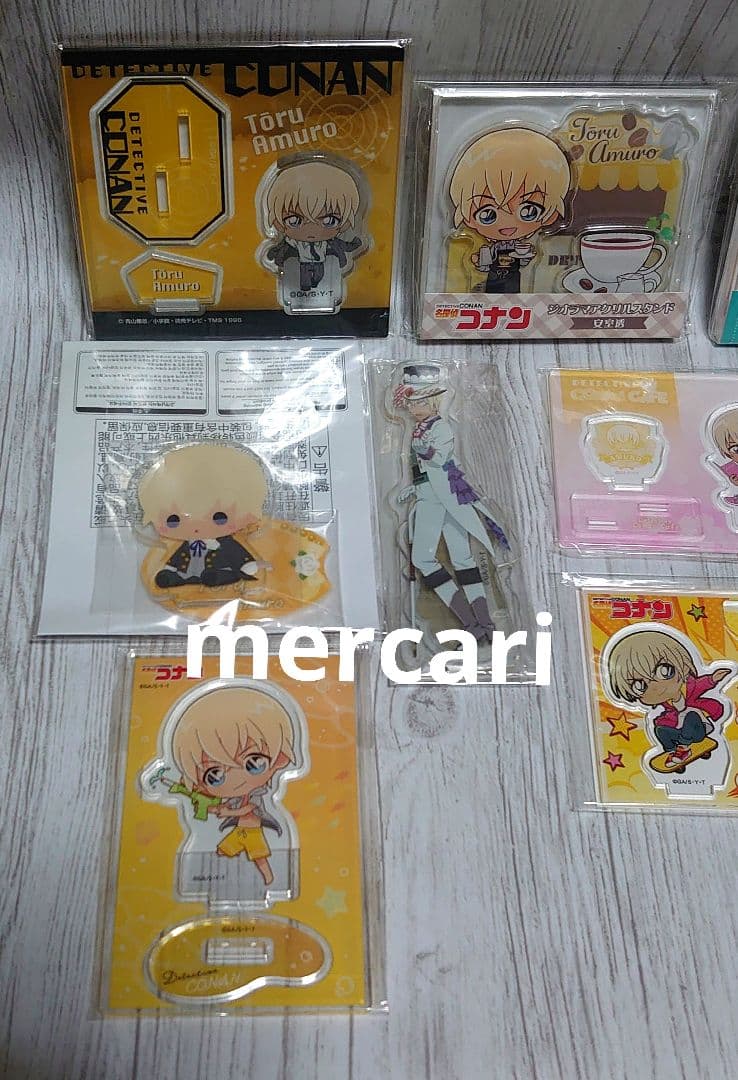 名探偵コナン 安室透 アクリルスタンド 9個セット