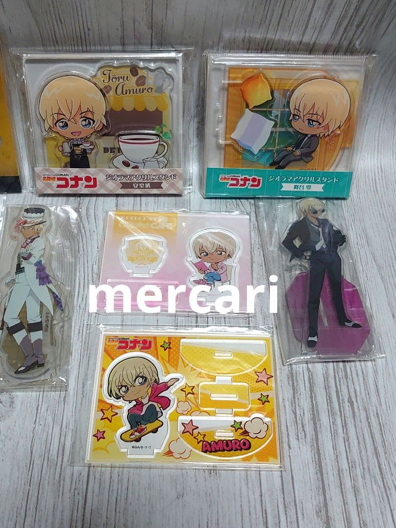 名探偵コナン 安室透 アクリルスタンド 9個セット