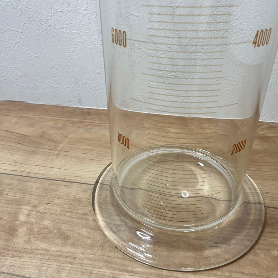 SIBATA 10000ml メスシリンダー 10L ビーカー 大容量 容器