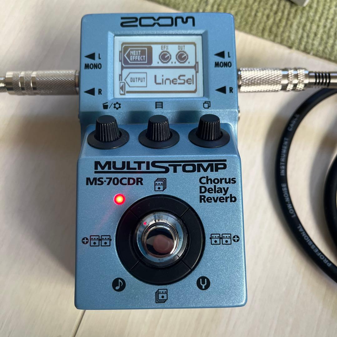 ZOOM MULTI STOMP MS-70CDR ACアダプタ付
