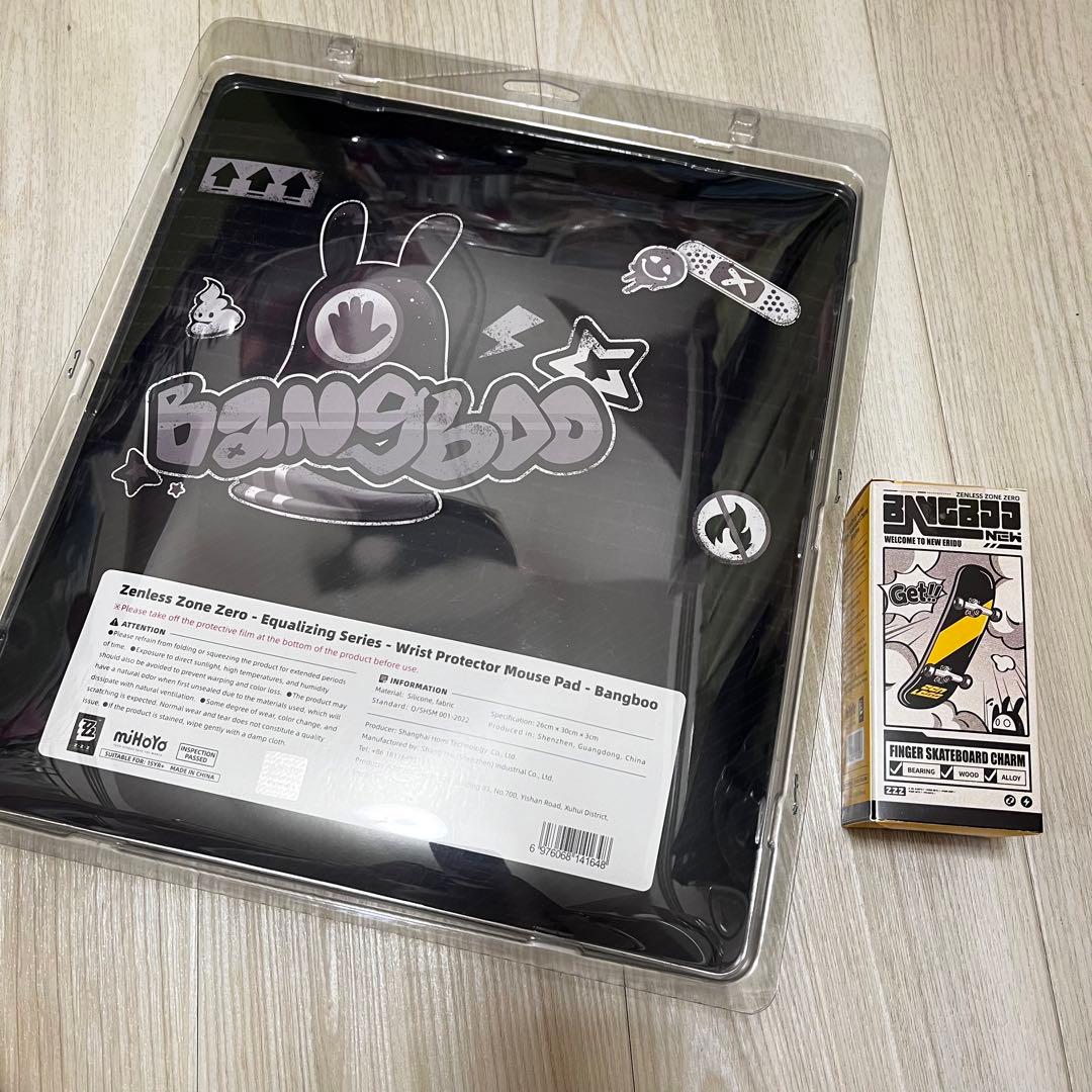 ゼンゼロ ボンプマウスパッド ボンプフィンガーボードキーホルダー