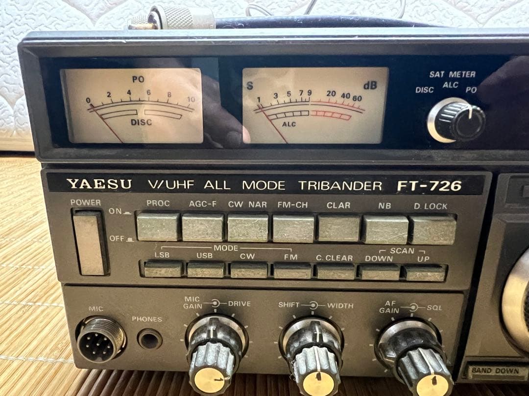YAESU FT-726 トランシーバー