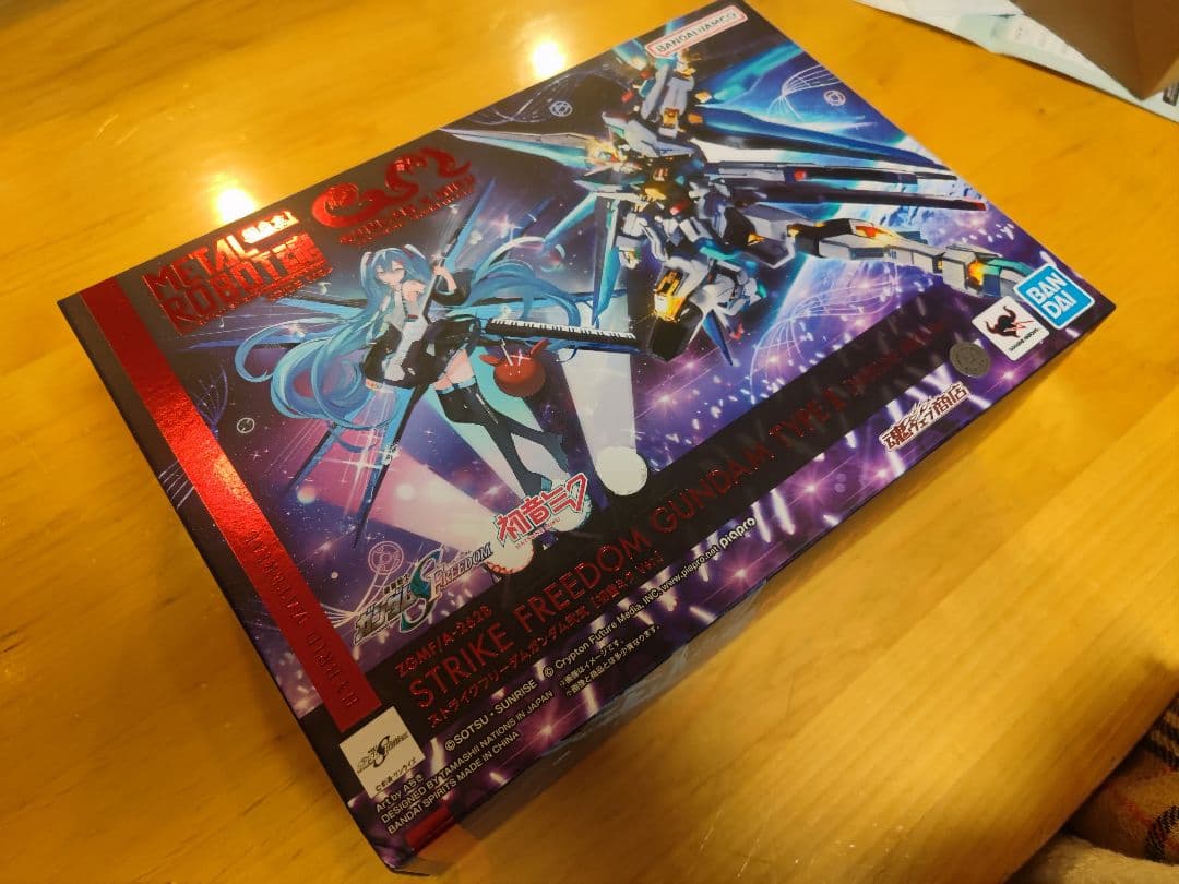 未開封　メタルロボット魂　ストライクフリーダムガンダム弐式　初音ミクver,