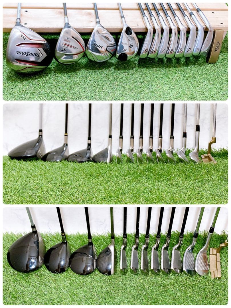 H 11 ツアーステージ　初心者オススメ　ゴルフクラブ　メンズセット　13本