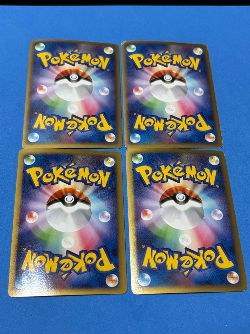 ポケモンカード　1ed 4枚セット