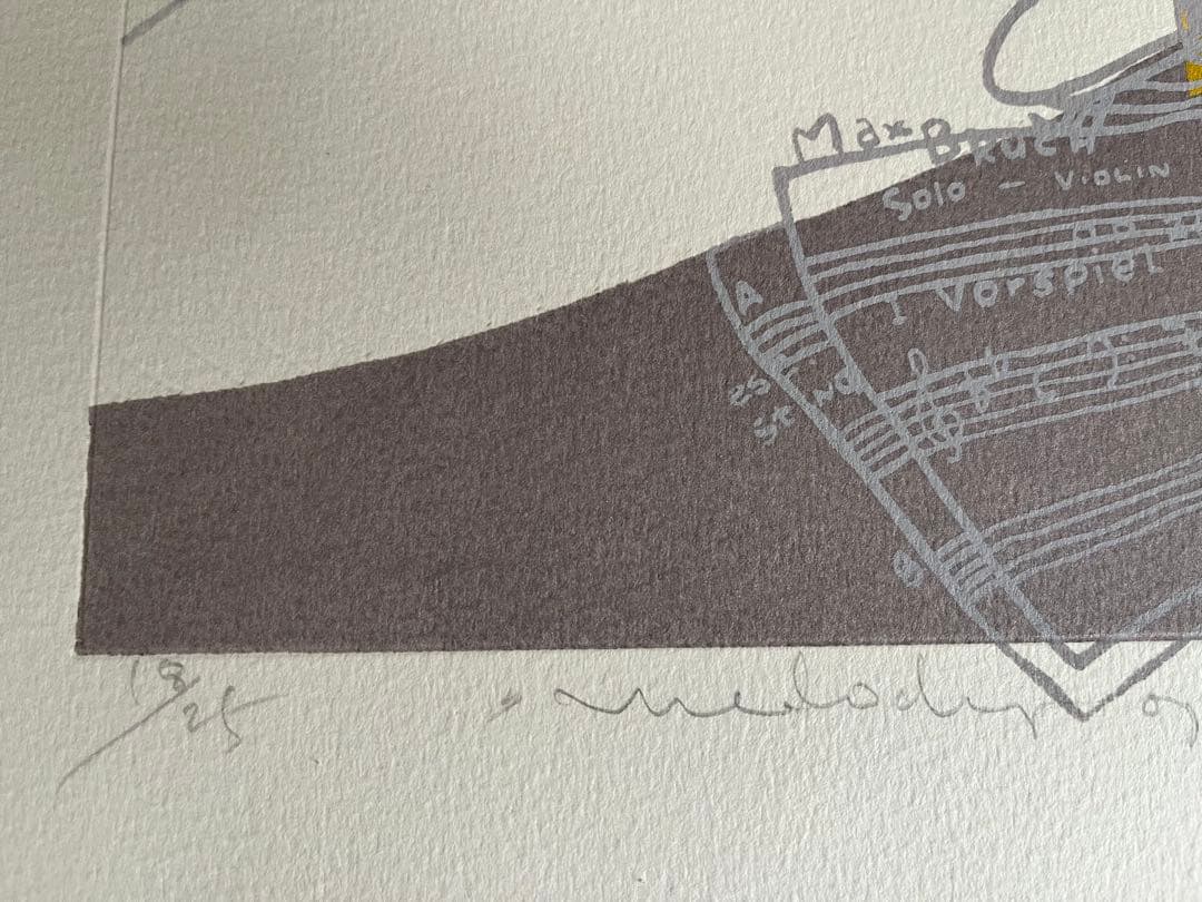 版画　シルクスクリーン　コラージュ　限定25 貴重　ジニー・キム　カナダ　新品額