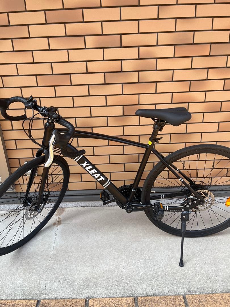 中古品　ロードバイク 自転車 初心者 21段変速　ブラック