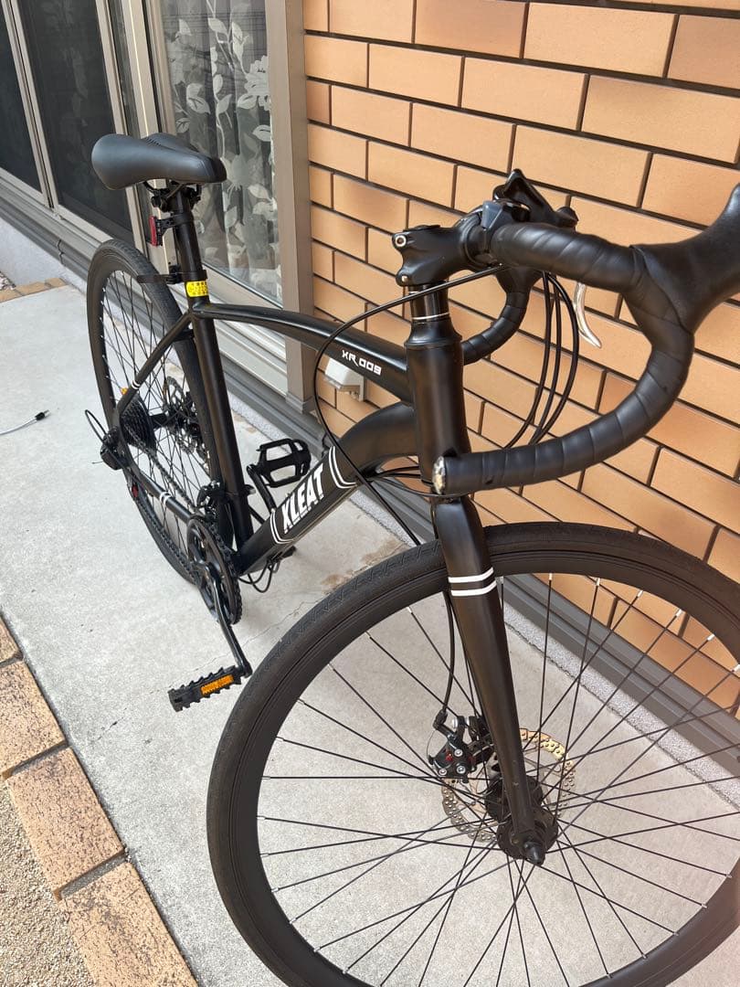 中古品　ロードバイク 自転車 初心者 21段変速　ブラック