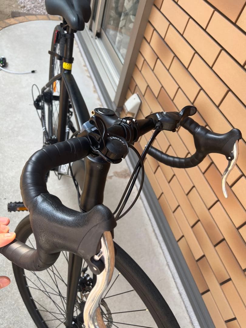 中古品　ロードバイク 自転車 初心者 21段変速　ブラック