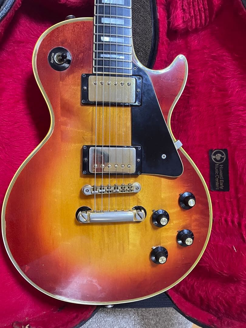 1972年製！ビンテージ　ギブソン　レスポールカスタム　サンバースト　335