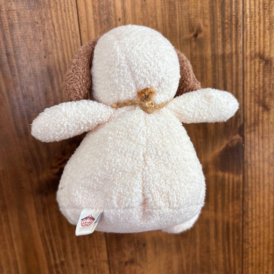 シナダ わんちゃん ぬいぐるみ 20cm 犬 ブラウン ホワイト