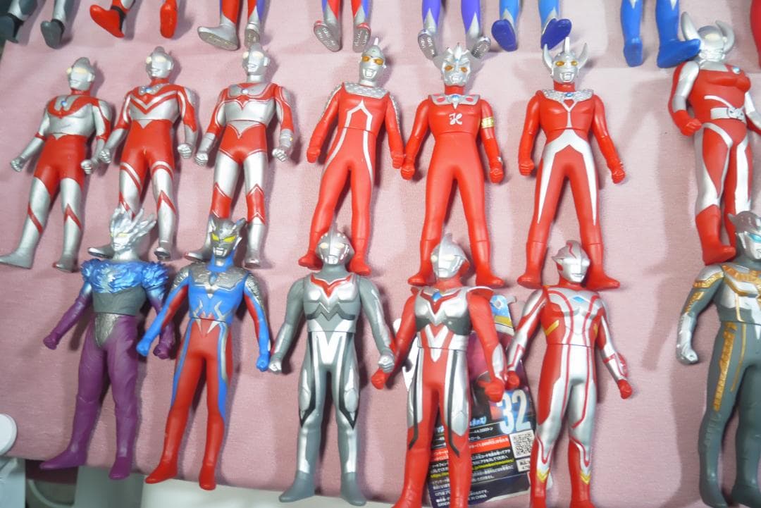 ウルトラヒーローシリーズ　800サイズ新金型　500サイズ　ソフビ　70体セット
