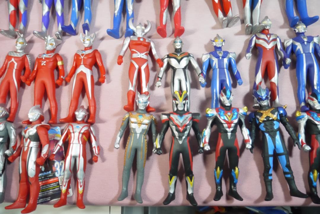 ウルトラヒーローシリーズ　800サイズ新金型　500サイズ　ソフビ　70体セット