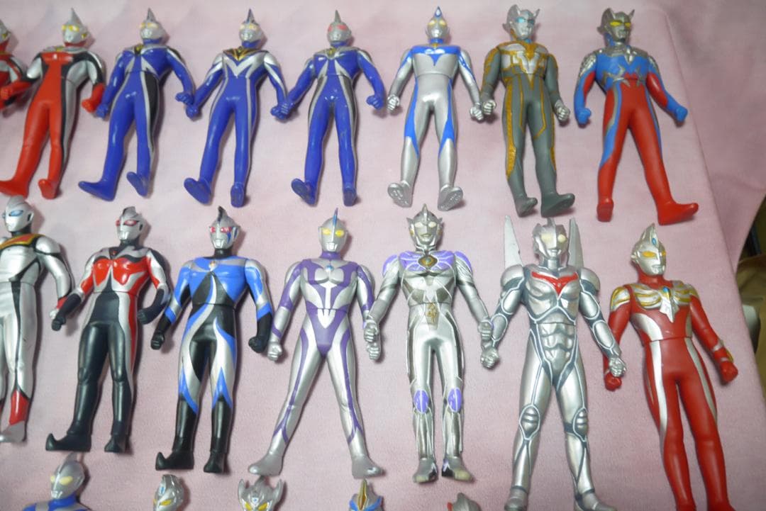 ウルトラヒーローシリーズ　800サイズ新金型　500サイズ　ソフビ　70体セット