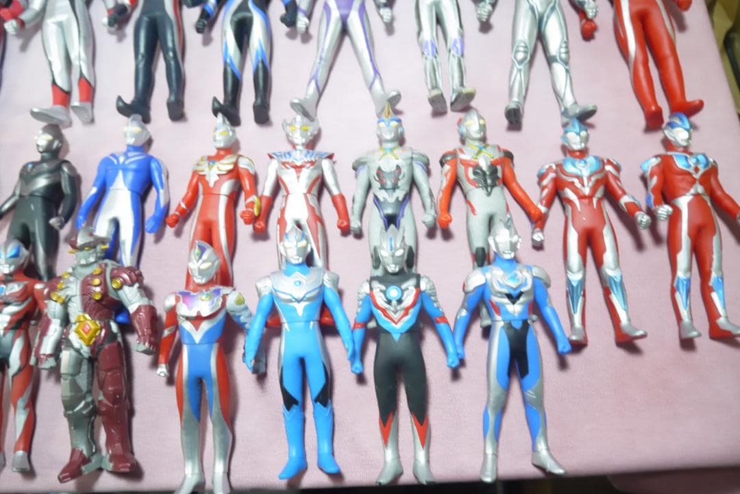ウルトラヒーローシリーズ　800サイズ新金型　500サイズ　ソフビ　70体セット