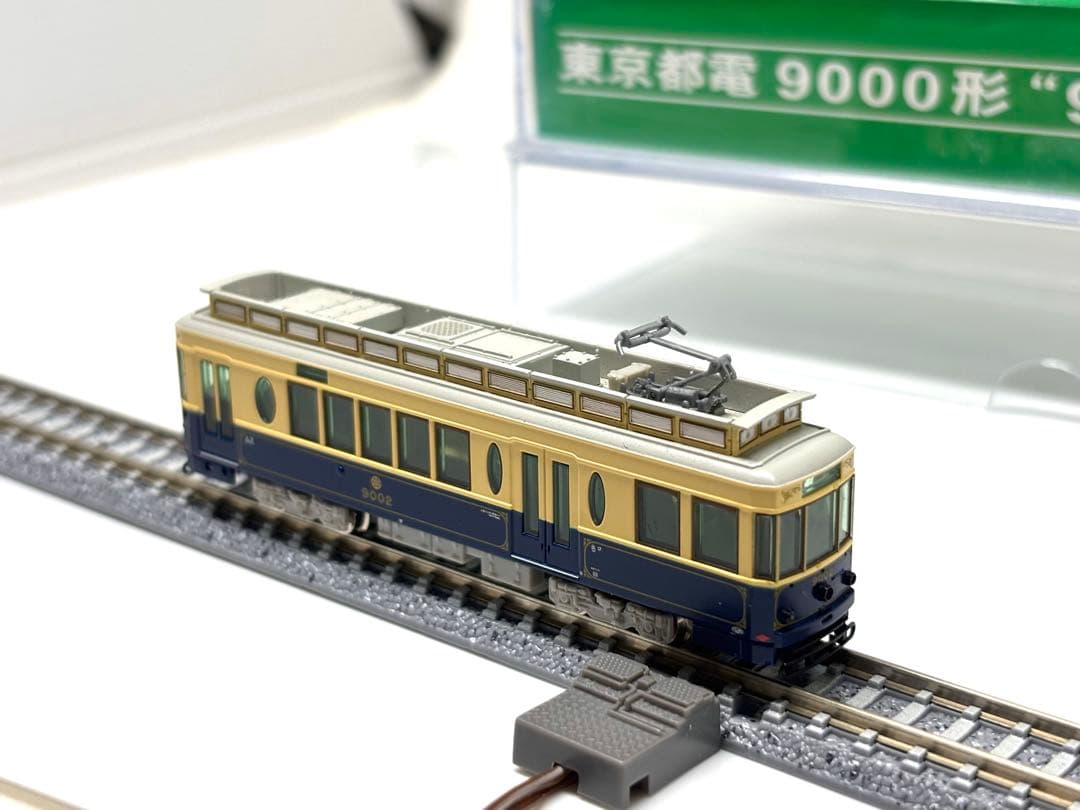 希少な都電模型！MODEMO モデモ 都営9000形 9002 青塗装 Nゲージ
