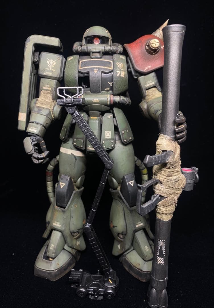 【ガンプラ完成品】　MG ザクⅡ （シャア専用Ver.2）　改修