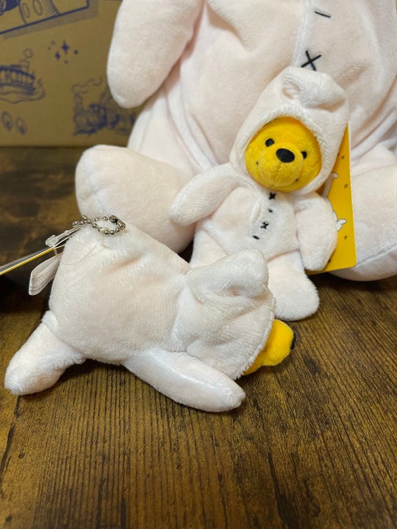 星のプーさん　きらきら星　ぬいぐるみ　プラッシュチェーン　マスコット　3点セット