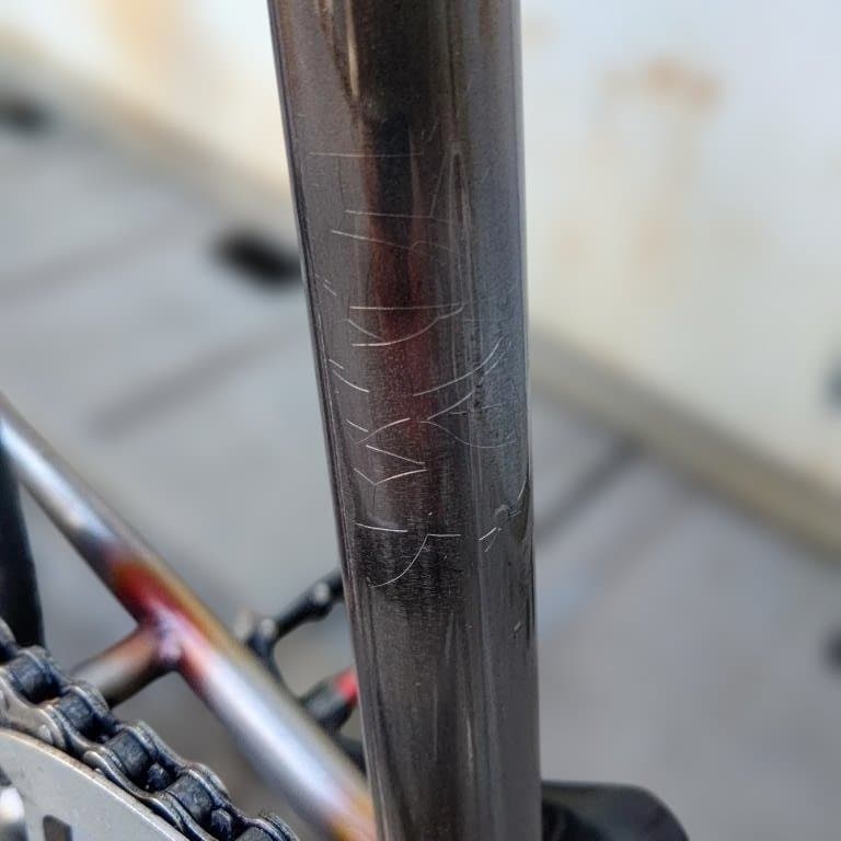 ☆中古特価品☆ 再塗装 シングルスピード仕様　稀少 逆爪