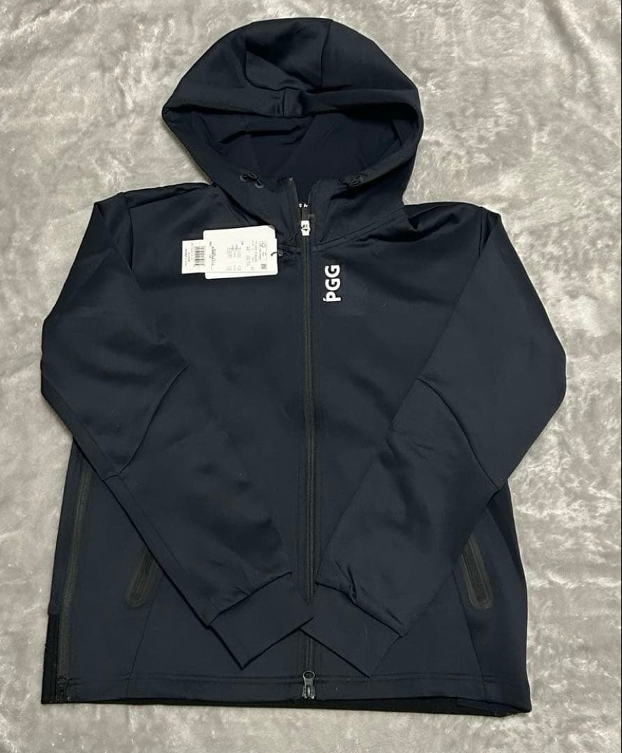 【タグ付き】PGG ゴルフ　ネイビー M　セットアップ パーリーゲイツ