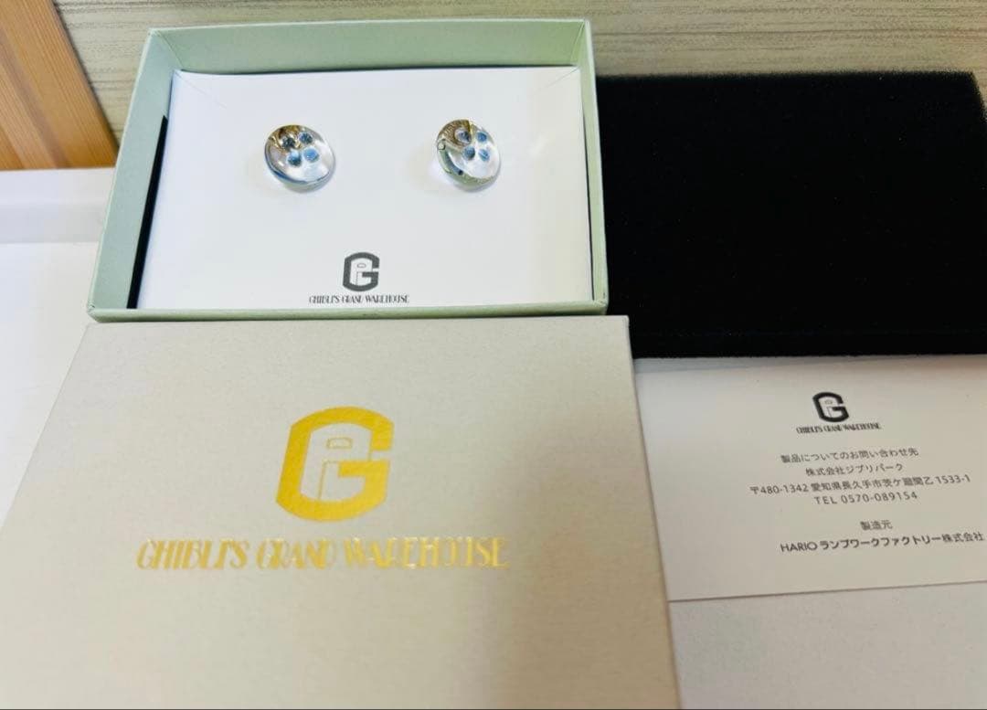 ジブリパーク限定　ポニョのクラゲ　ピアス