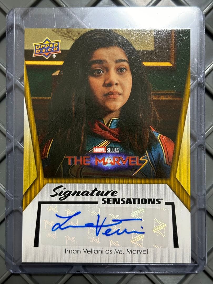 イマンヴェラーニ サイン オート upper deck marvelカマラカーン