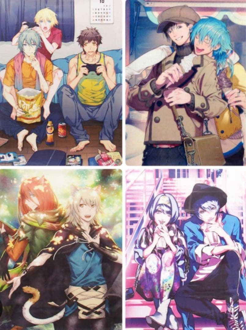 キラル　ファンクラブ限定　クリアポスター　咎狗　ラメント　スイプー　ドラマダ