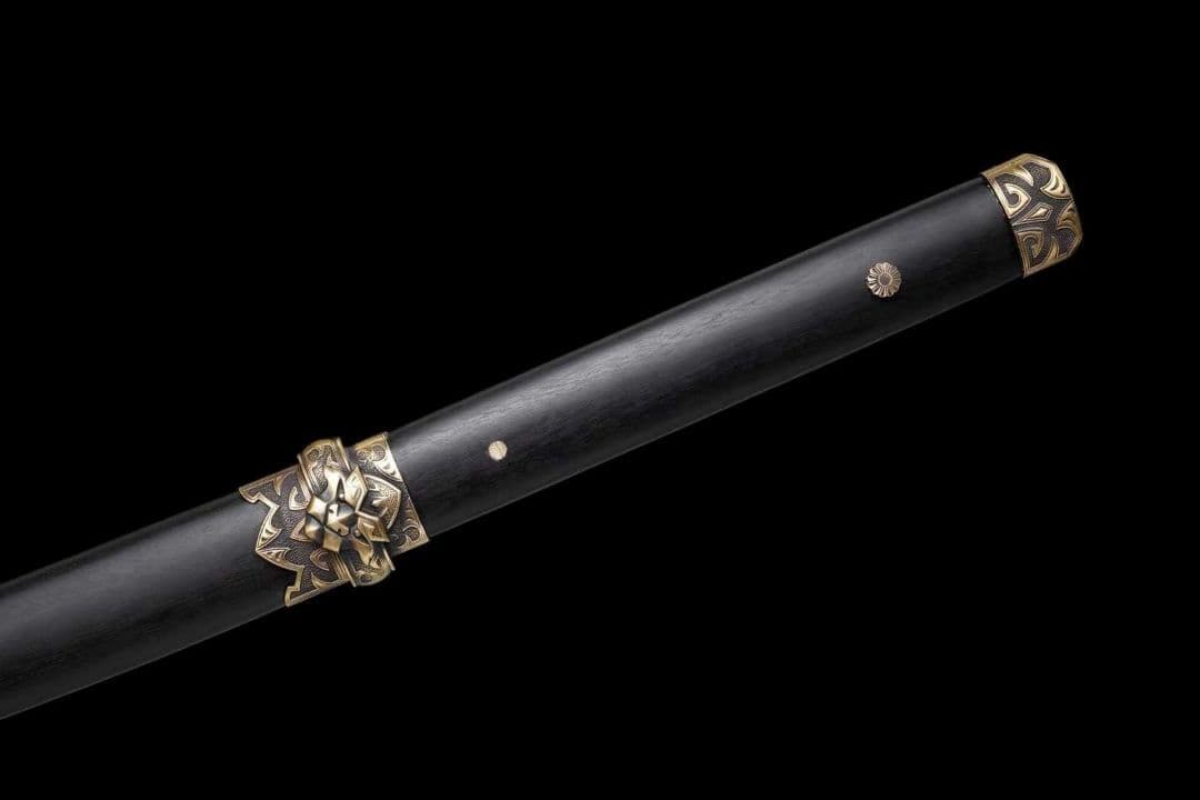 【チーターの曲げ刀】古兵器 武具 刀装具 日本刀　模造刀 居合刀 武士道 鑑賞用