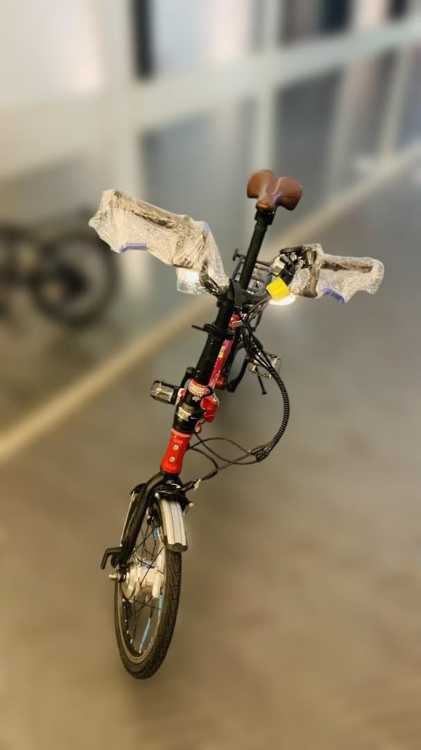 HARRY QUINN 折りたたみ自転車 赤