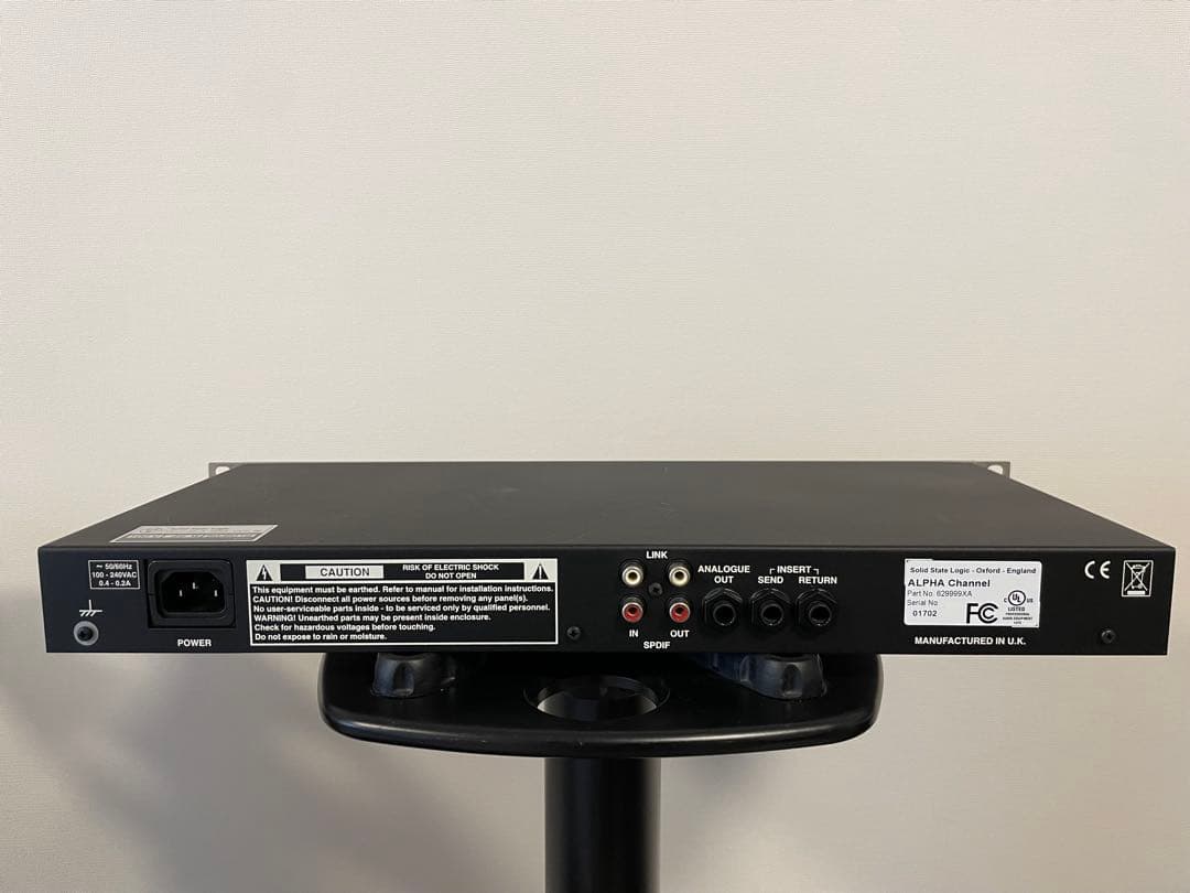 状態良 Solid State Logic / Alpha Channel