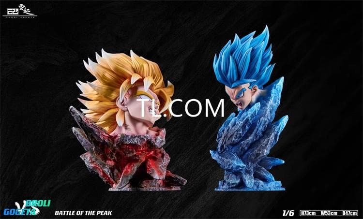 新品未開封『ドラコンボール』　ブロリー、ゴジータ　 ガレージキット スタチュー