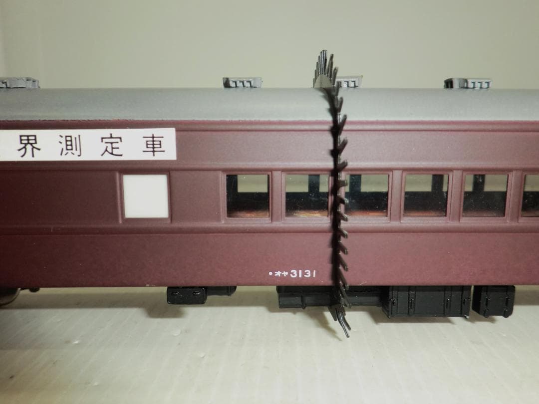 カツミ模型 HOゲージ 建築限界測定車 オヤ31形 若干変更箇所有 未走行 美品