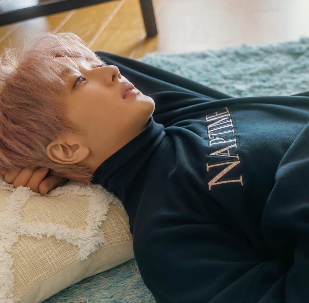 NAPTIME プルオーバースウェット 黒 Sサイズ