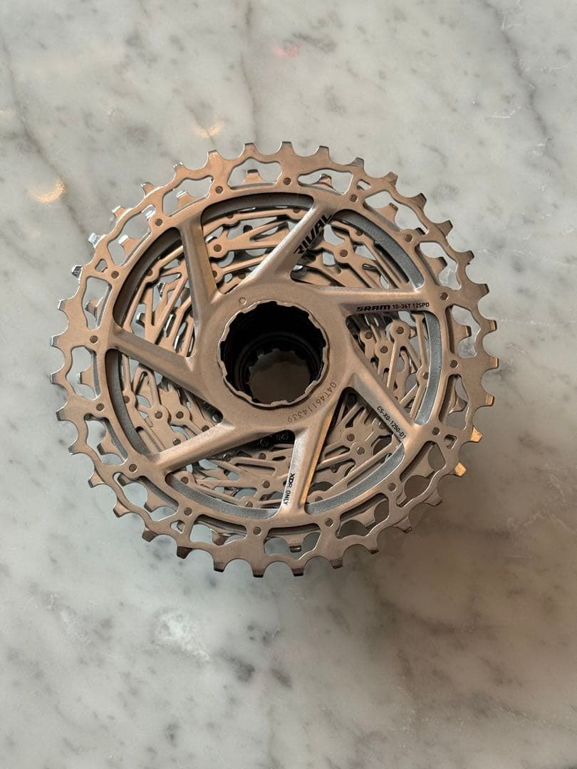 極美品　SRAM RIVAL ETAP 10-36 12 SPDスプロケット