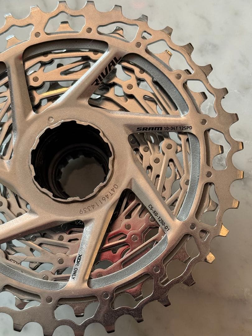 極美品　SRAM RIVAL ETAP 10-36 12 SPDスプロケット