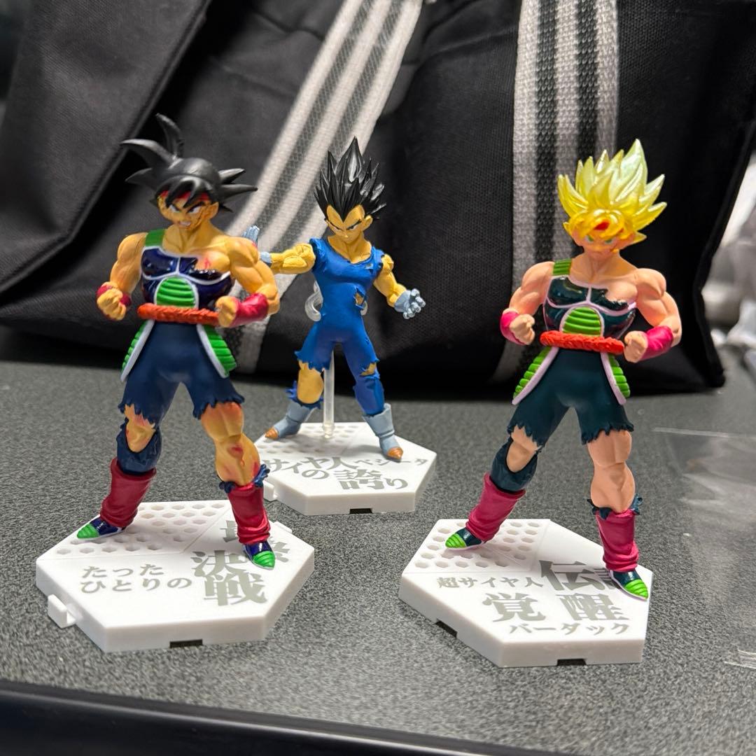 ドラゴンボール　ハイブリッドグレード　3種セット　HG DG フィギュア