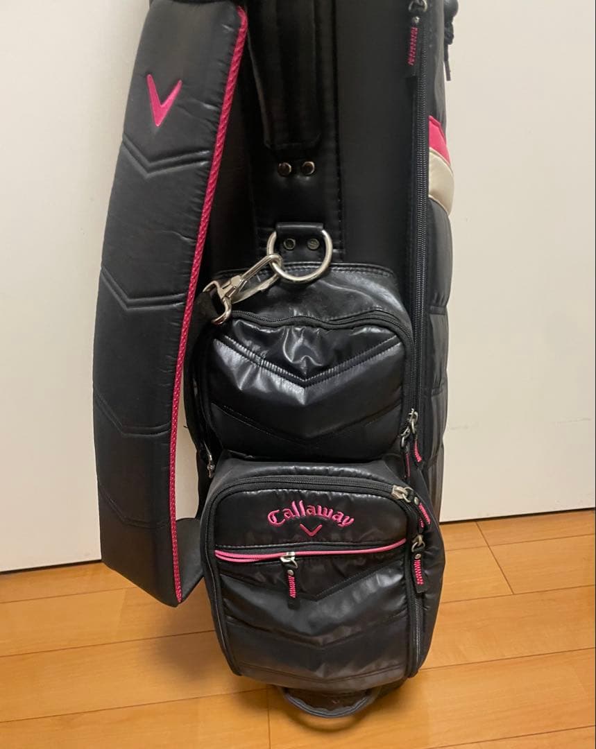 Callaway ゴルフバッグ キャディバッグ 82モデル　ブラック× ピンク