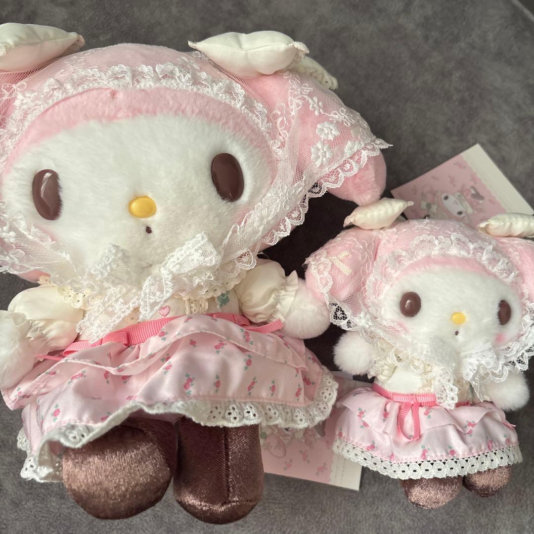 マイメロディ マスコット キーホルダー フォレストレース デザイン ぬいぐるみ